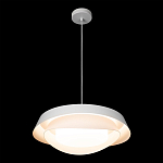 Подвесной светильник круглый белого цвета из металла Vita Cuna варинант исполнения - 6 | Loft Concept в Санкт-петербурге