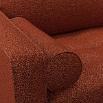Мебельная ткань Шенилл терракотовый цвет 138 см T4-44 варинант исполнения - 6 | Loft Concept в Санкт-петербурге