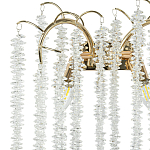 Бра с хрустальными подвесками Bunch of Crystal Berries Gold Wall Lamp варинант исполнения - 2 | Loft Concept в Санкт-петербурге