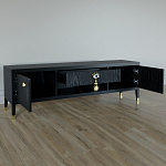 TV-тумба Дизайнерская Elsa Dreams Black варинант исполнения - 3 | Loft Concept в Санкт-петербурге