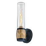 Бра для ванных комнат с прозрачным стеклянным плафоном в форме цилиндра Hinkley варинант исполнения - 12 | Loft Concept в Санкт-петербурге