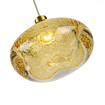 Подвесной светильник с прозрачным стеклянным плафоном округлой формы Effervia  варинант исполнения - 11 | Loft Concept в Санкт-петербурге