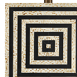 Настольная лампа с квадратным основанием и прямоугольным абажуром Neat Lines варинант исполнения - 1 | Loft Concept в Санкт-петербурге