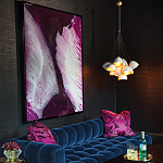 Люстра с 15-ю белыми  плафонами с золотой внутренней поверхностью Hinkley варинант исполнения - 3 | Loft Concept в Санкт-петербурге