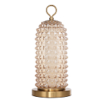 Настольная лампа с факутрным стеклянным плафоном Sonora варинант исполнения - 2 | Loft Concept в Санкт-петербурге