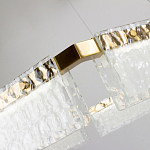 Светодиодная люстра с рельефным стеклом ICE GLASS 70 варинант исполнения - 4 | Loft Concept в Санкт-петербурге