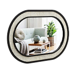 Зеркало в раме из ротанга Dewh варинант исполнения - 2 | Loft Concept в Санкт-петербурге