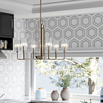  Люстра с прозрачными рифлеными цилиндрическими плафонами Kichler варинант исполнения - 27 | Loft Concept в Санкт-петербурге