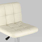 Барный стул с сиденьем молочного цвета Honory варинант исполнения - 7 | Loft Concept в Санкт-петербурге