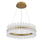 Люстра круглая с декоративными элементами в виде лепестков Round Light Flashing варинант исполнения - 4 | Loft Concept в Санкт-петербурге