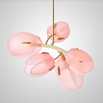 Дизайнерский Светильник Lilly Pink Tulip Lamp розовый плафон  варинант исполнения - 5 | Loft Concept в Санкт-петербурге