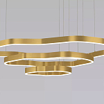 Люстра подвесная с 3-мя ассиметричными светодиодными лампами Golden Current варинант исполнения - 3 | Loft Concept в Санкт-петербурге