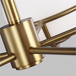 Люстра с 5-ю белыми шарообразными плафонами в сферические каркасах Feiss варинант исполнения - 3 | Loft Concept в Санкт-петербурге