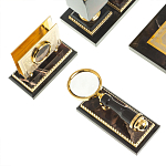 Настольный письменный набор из яшмы и долерита в подарочной упаковке Manager Organizer варинант исполнения - 7 | Loft Concept в Санкт-петербурге