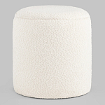 Дизайнерский Пуф Букле Poof Alice White Boucle  варинант исполнения - 5 | Loft Concept в Санкт-петербурге