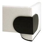 Дизайнерский Двухместный диван Florida Sofa  с элегантным деревянным декором  варинант исполнения - 4 | Loft Concept в Санкт-петербурге