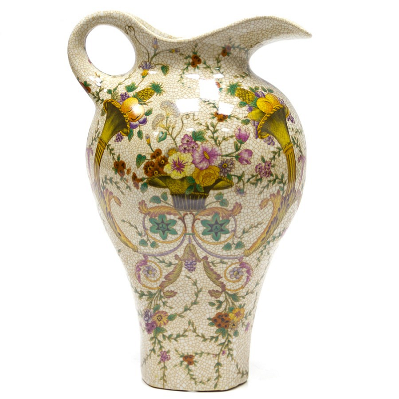 Кувшин Basket of Flowers Мульти Бронза в Санкт-петербурге | Loft Concept 