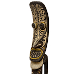 Деревянная статуэтка Абориген в маске Aboriginal Man in Mask варинант исполнения - 3 | Loft Concept в Санкт-петербурге