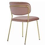 Стул Singer Chair без подлокотников Розовый Велюр варинант исполнения - 3 | Loft Concept в Санкт-петербурге