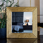 Зеркало квадратное в фактурной раме Pattern варинант исполнения - 6 | Loft Concept в Санкт-петербурге