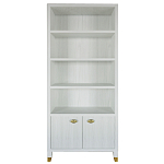 Книжный Стеллаж Elsa Dreams White с задней стенкой варинант исполнения - 6 | Loft Concept в Санкт-петербурге