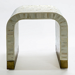 Приставной столик BONE INLAY SIDE TABLE-Cream варинант исполнения - 1 | Loft Concept в Санкт-петербурге