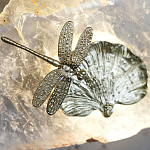 Бра Декоративный лист с стрекозой Glacial Fragment варинант исполнения - 1 | Loft Concept в Санкт-петербурге