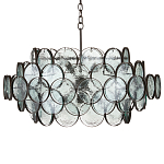 Люстра с каскадом из круглых стеклянных дисков Small Round Sequins варинант исполнения - 3 | Loft Concept в Санкт-петербурге