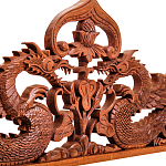 Панно из дерева драконы Panel With Trees варинант исполнения - 2 | Loft Concept в Санкт-петербурге