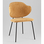 Стул Bellamy букле охра варинант исполнения - 1 | Loft Concept в Санкт-петербурге