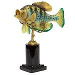 Статуэтка из фарфора в форме рыбы SEA Porcelain and Bronze варинант исполнения - 2 | Loft Concept в Санкт-петербурге