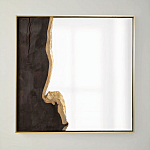 Зеркало с панно из среза палисандра Noble Mirror варинант исполнения - 3 | Loft Concept в Санкт-петербурге