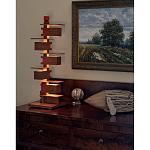 Торшер с каркасом из множества полок Links варинант исполнения - 5 | Loft Concept в Санкт-петербурге