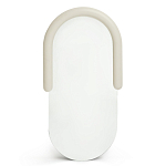 Зеркало овальное Curved Furniture бежевое варинант исполнения - 1 | Loft Concept в Санкт-петербурге