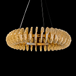 Люстра круглая с фактурными элементами в виде ракушек Inspired Sea варинант исполнения - 1 | Loft Concept в Санкт-петербурге