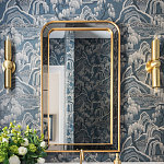 Зеркало в золотой раме Arched Mirror варинант исполнения - 2 | Loft Concept в Санкт-петербурге