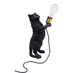 Настольная лампа Черный кот варинант исполнения - 2 | Loft Concept в Санкт-петербурге