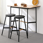 Черный барный стул Knopper варинант исполнения - 7 | Loft Concept в Санкт-петербурге