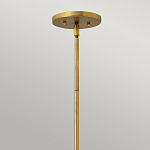 Подвесной светильник с матовым стеклянным коническим плафоном в современном стиле Hinkley варинант исполнения - 6 | Loft Concept в Санкт-петербурге