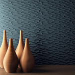 Гипсовая 3D Панель M-27 варинант исполнения - 1 | Loft Concept в Санкт-петербурге