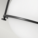 Потолочный светильник с плафоном в форме белого матового шара Hinkley варинант исполнения - 3 | Loft Concept в Санкт-петербурге