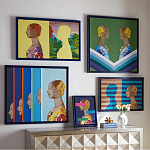 Панно вышивка бисер Ренесанс II RENAISSANCE REPEAT BEADED ART варинант исполнения - 4 | Loft Concept в Санкт-петербурге