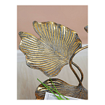 Столик приставной с тремя столешницами Тропические листья Tropical Forest gold варинант исполнения - 6 | Loft Concept в Санкт-петербурге