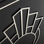 Черный комод в стиле арт-деко Luciano варинант исполнения - 6 | Loft Concept в Санкт-петербурге