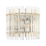 Бра с прозрачными вертикальными стеклянными трубками Gladia варинант исполнения - 1 | Loft Concept в Санкт-петербурге