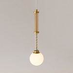 Подвесной светильник со стеклянными вставками Helios варинант исполнения - 2 | Loft Concept в Санкт-петербурге