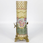 Фарфоровая ваза с бронзовыми элементами Eden Garden варинант исполнения - 3 | Loft Concept в Санкт-петербурге