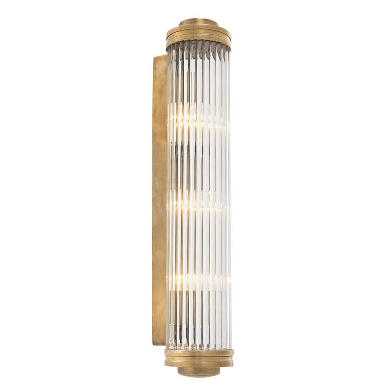 Бра Wall Lamp Gascogne XL Brass Латунь Прозрачное Стекло в Санкт-петербурге | Loft Concept 