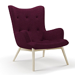 Мебельная ткань Шенилл фиолетовый цвет 138 см T4-27 варинант исполнения - 5 | Loft Concept в Санкт-петербурге