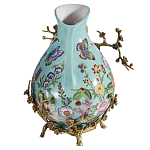 Кувшин с птичкой и  цветочным рисунком Blue Garden варинант исполнения - 4 | Loft Concept в Санкт-петербурге